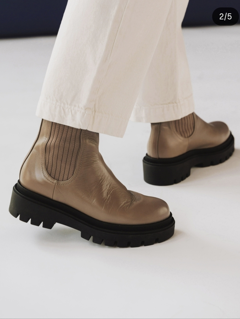 Poppy Barley Lug Boots